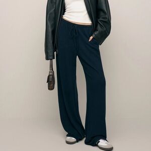 OLINA KNIT PANT MIDNIGHT BLUE NWT